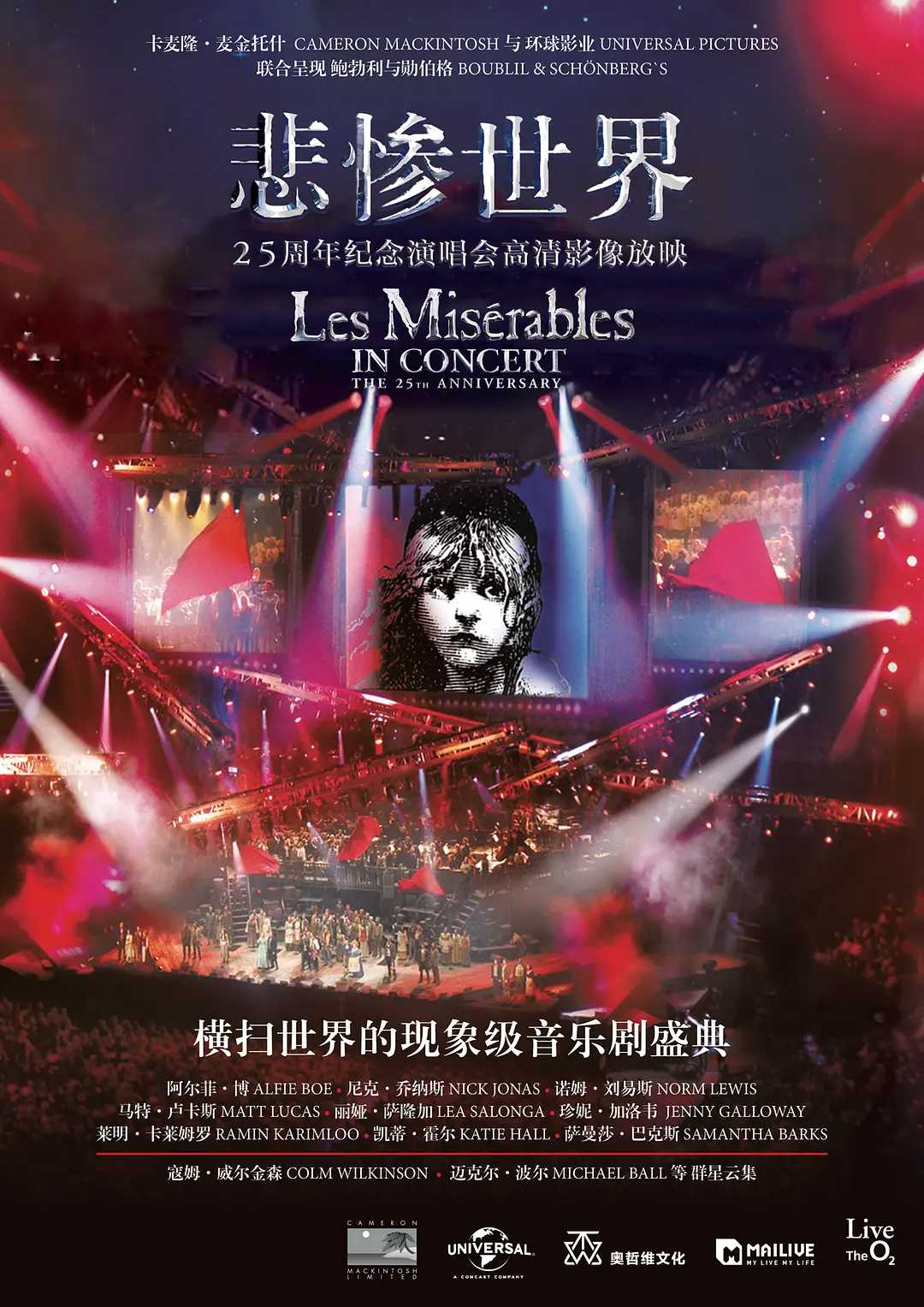 悲惨世界：25周年纪念演唱会 Les Misérables in Concert: The 25th Anniversary (2010) 10.45GB