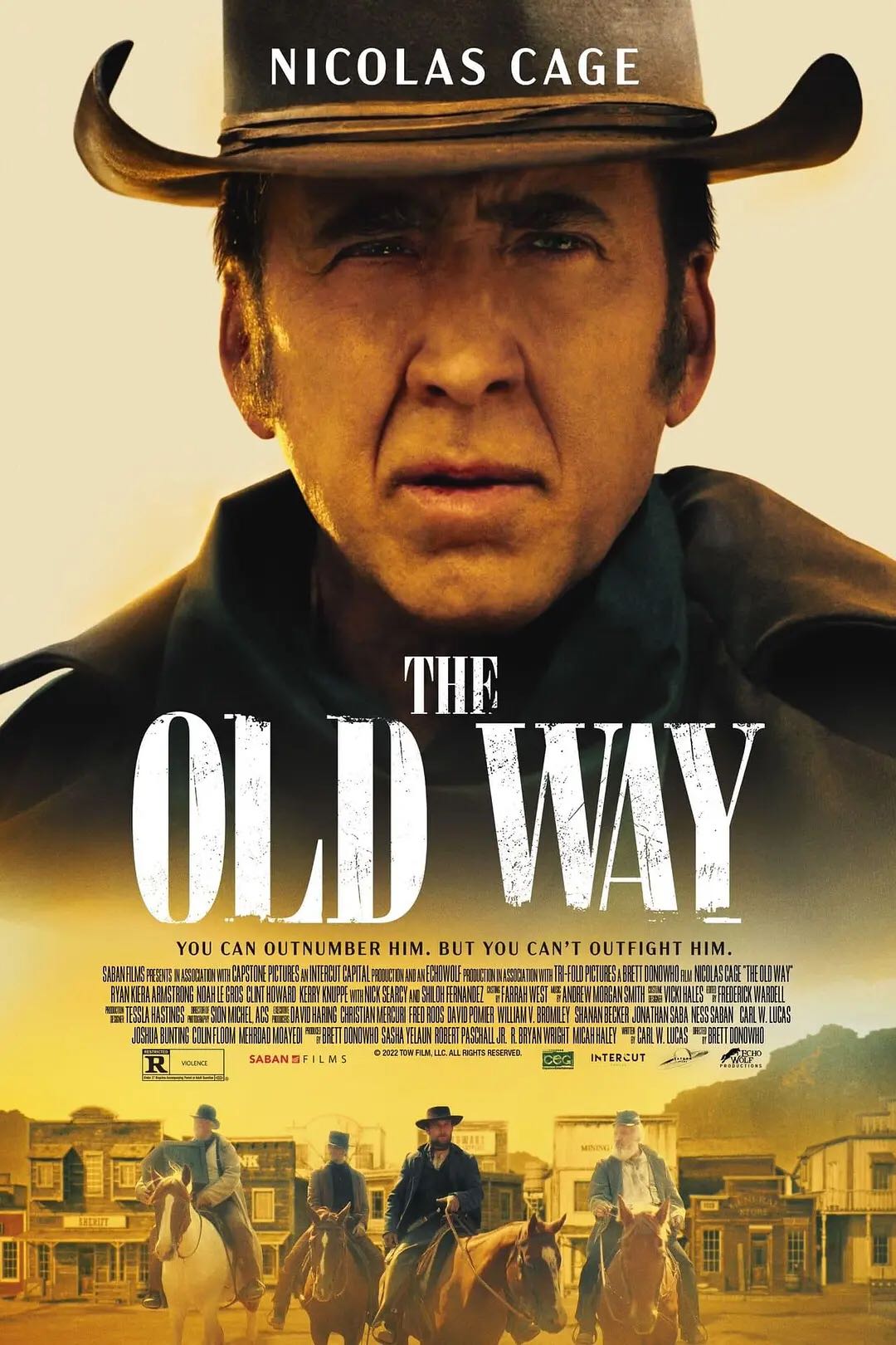 老方法：尼古拉斯·凯奇主演！欧美最新西部动作电影【老方法】The Old Way 2023