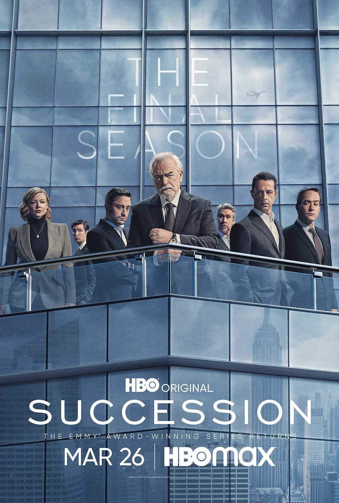 【继承之战 第四季 2023】             [Succession]             [烂番茄新鲜度100%/豆瓣均分9.1]             [中英]             [1080P]现代豪门版“权游”最终季归来！ 附前三季