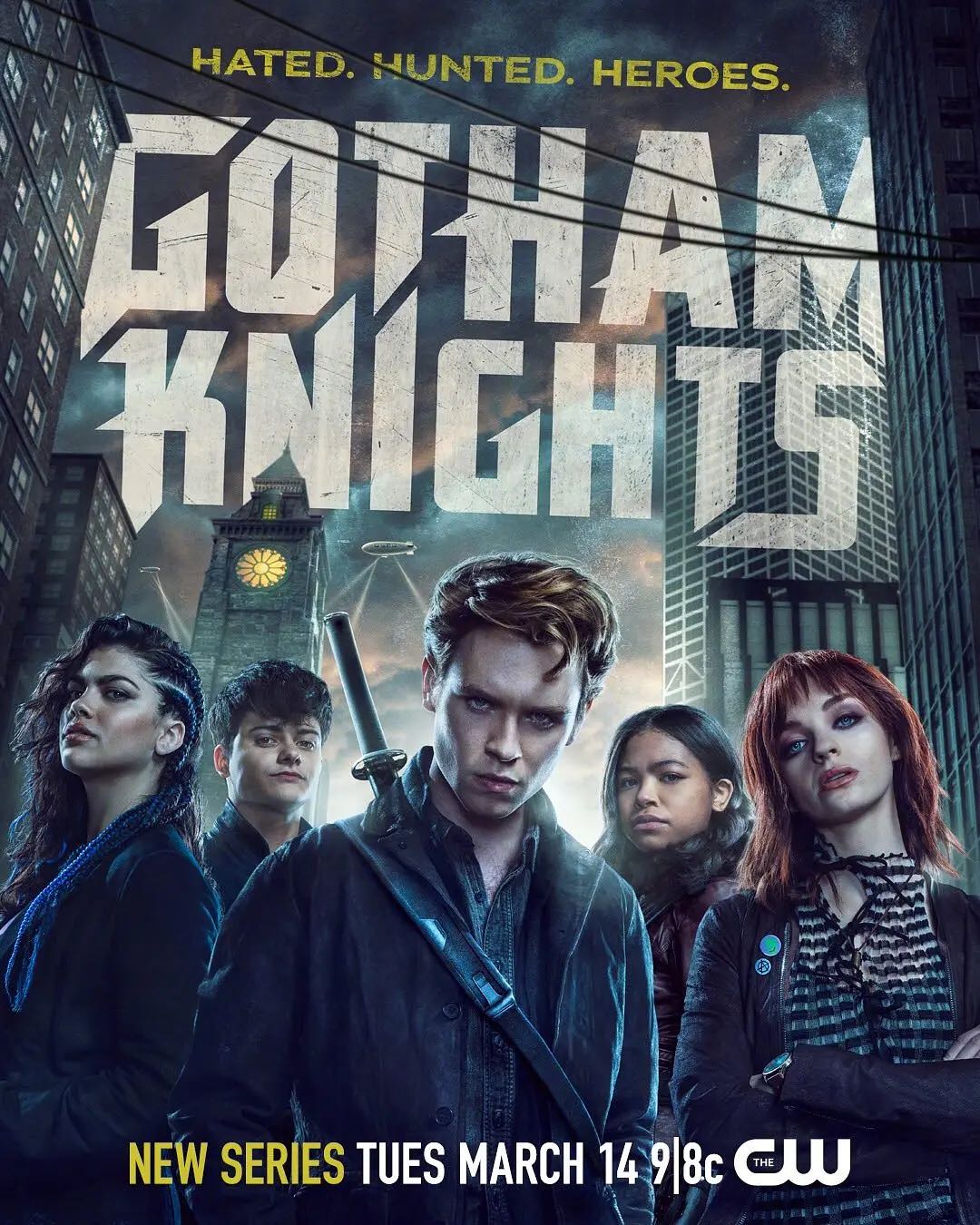 哥谭骑士 ：CW上线！漫威改编犯罪新剧新鲜上线！【哥谭骑士】Gotham Knights 2023