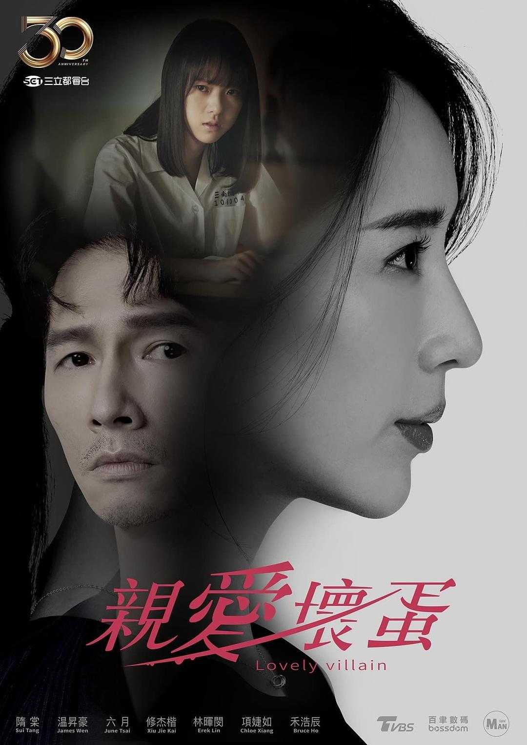 🚩亲爱坏蛋🚩【4K】更至👉4集👈 | 主演: 隋棠 / 温升豪 / 蔡君茹 / 修杰楷 / 林晖闵 |    [国语/内嵌简中]