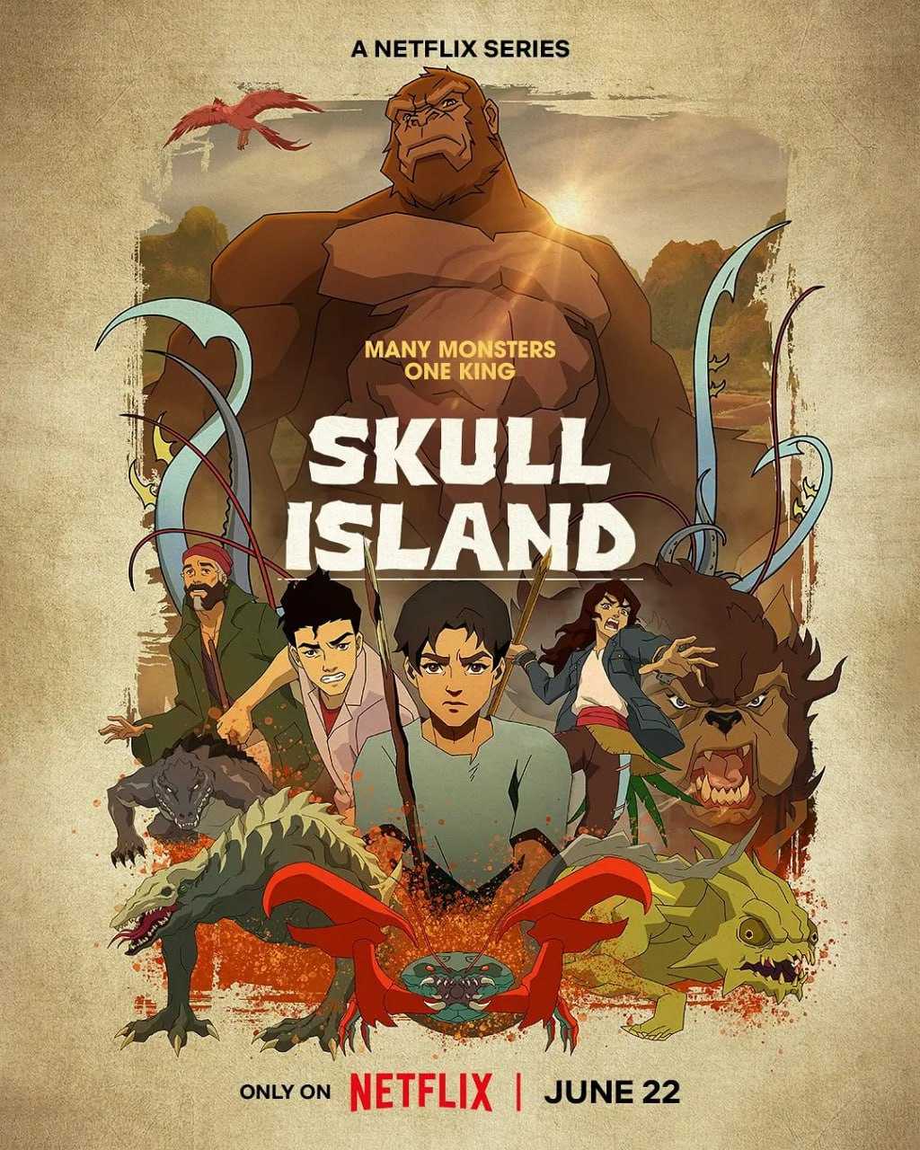 骷髅岛 Skull Island (2023)全集完结（奈飞）