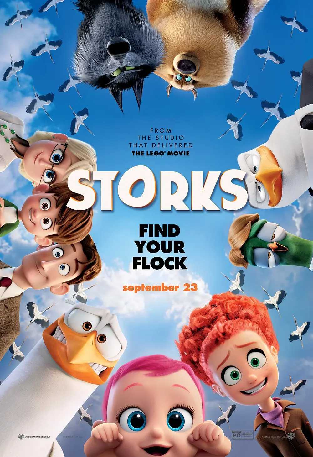 逗鸟外传：萌宝满天飞 Storks (2016) 超清.中英字幕 [7.5分]