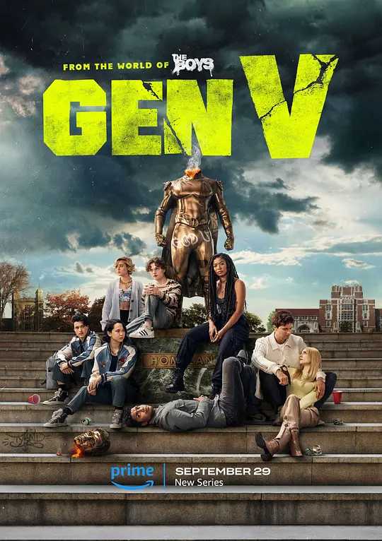 《黑袍纠察队》衍生剧《V世代 GEN V》最新4K高码官中更新前2集