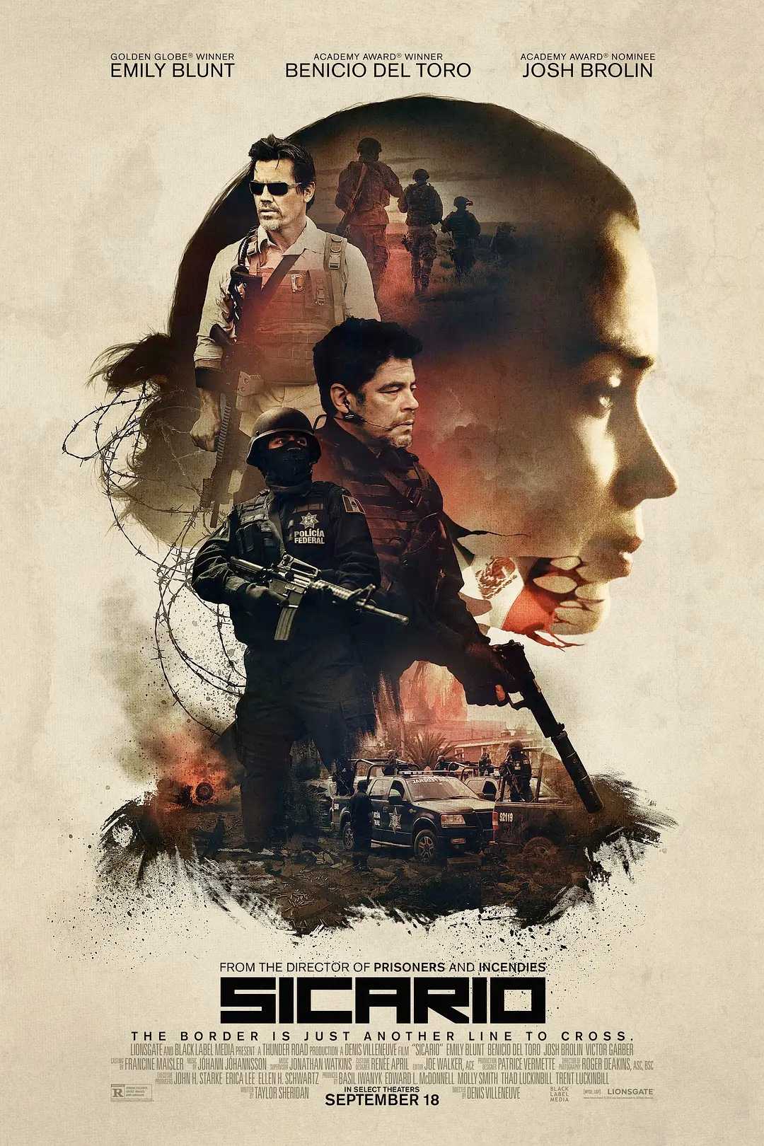 边境杀手 Sicario 1-2部（2015/2018）.1080P.中英字幕