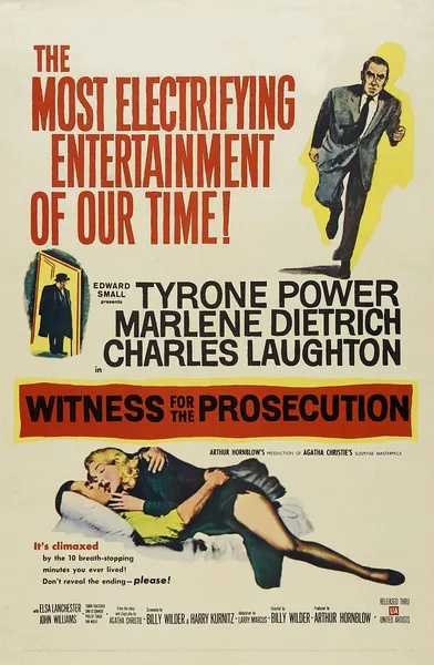 《Witness for the Prosecution》（控方证人）1080P REMUX 蓝光原盘 外挂字幕