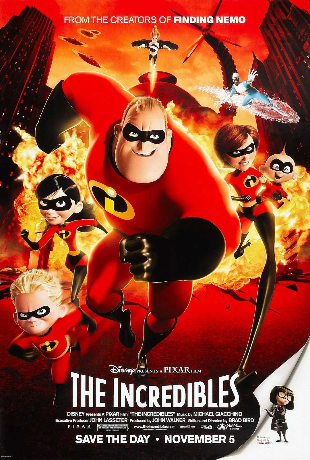 《The Incredibles Ⅰ ~ Ⅱ 》（超人总动员 1～ 2） 4K REMUX 蓝光原盘 外挂字幕