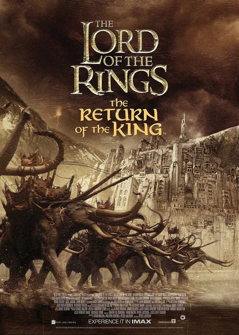 《The Lord of the Rings：The Return of the King》（指环王3：王者无敌）Ⅲ 4K UHD REMUX 蓝光原盘 外挂字幕