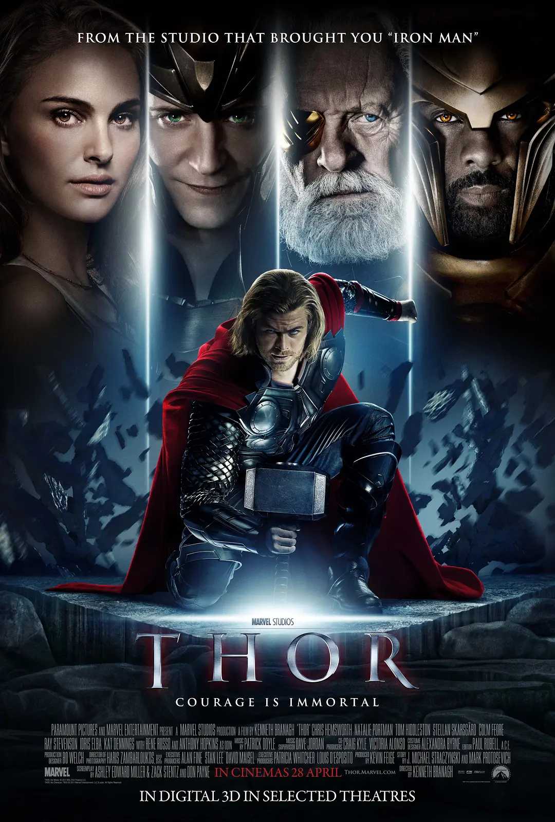 《Thor Ⅰ 》（雷神 Ⅰ ）4K REMUX 蓝光原盘 外挂字幕