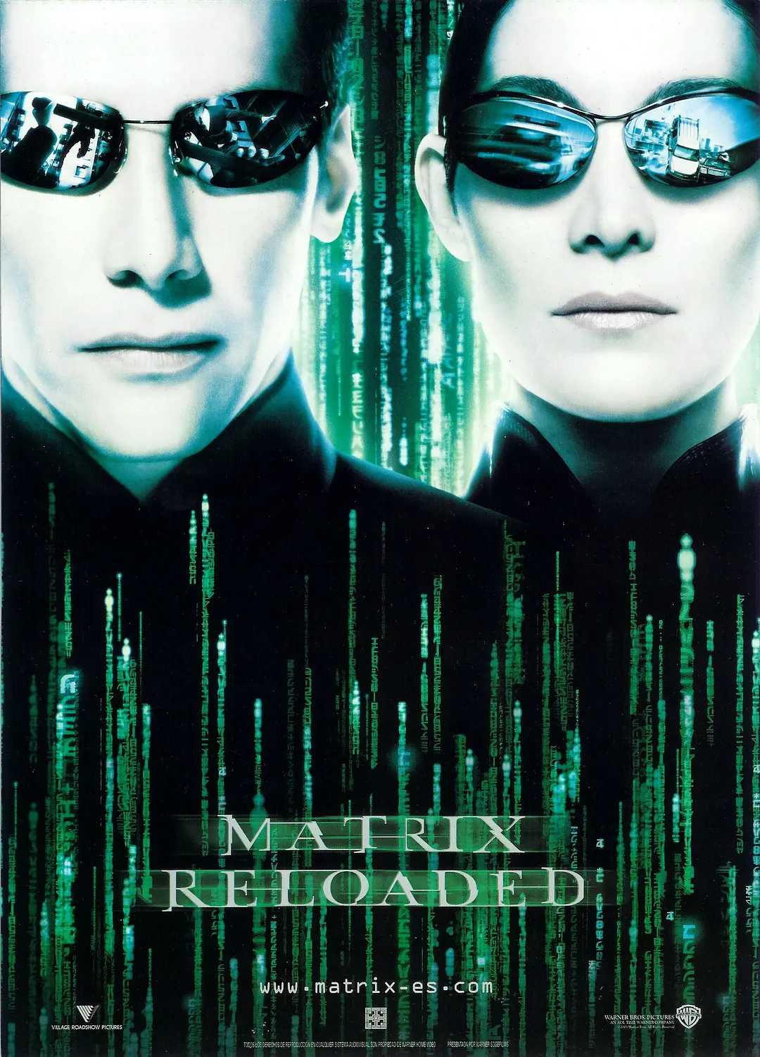 《The Matrix Ⅱ Reloaded》（黑客帝国2：重装上阵）4K REMUX 蓝光原盘 外挂字幕