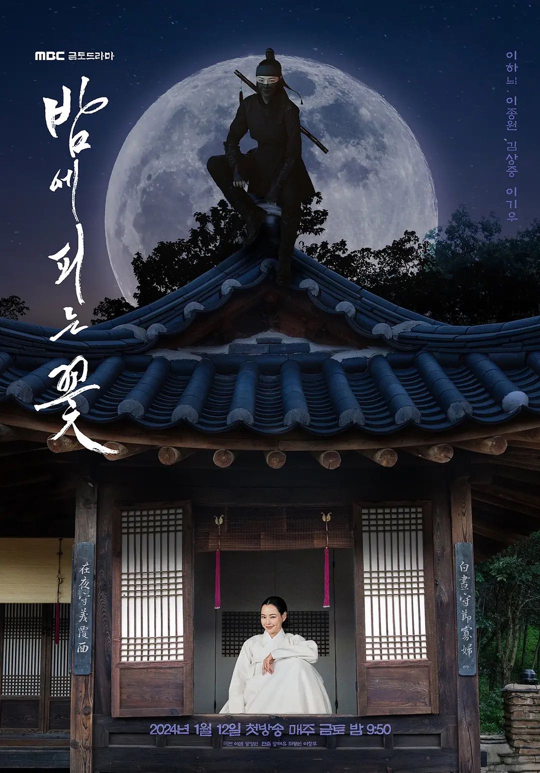 《夜晚开的花》2024李荷妮主演最新惊险搞笑韩剧-喜剧/动作/古装-1080资源-韩语中字-更新第1集