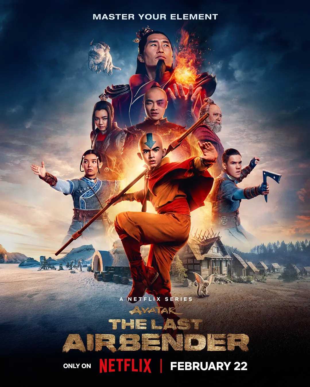 降世神通：最后的气宗 🔥Avatar: The Last Airbender 2024：漫改真人版！特效超强炸裂！网飞最新奇幻冒险动作火热大剧！