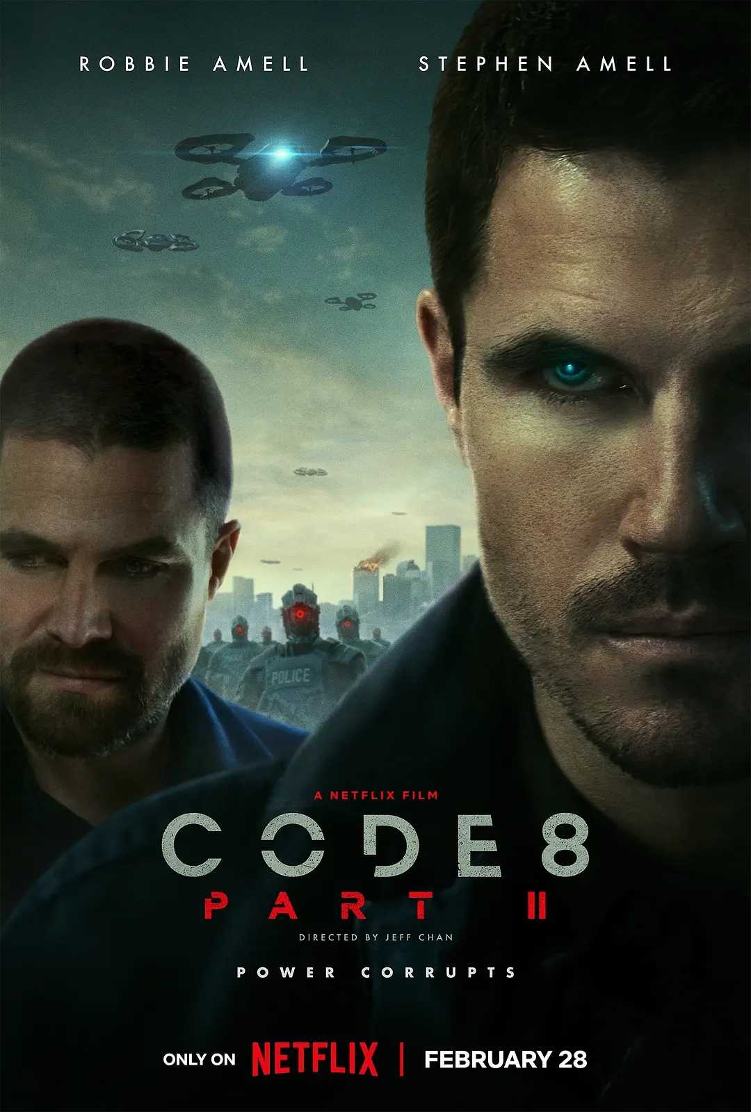 8号警报2 Code 8: Part II (2024) 美国科幻动作中文字幕电影