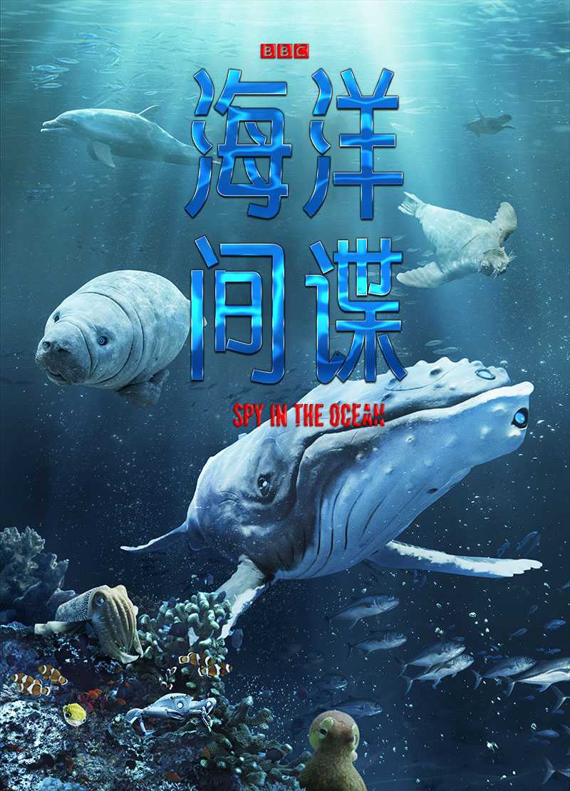 海洋间谍 2023（全4集）必看BBC间谍生物系列【附：荒野间谍1+2】（中字）