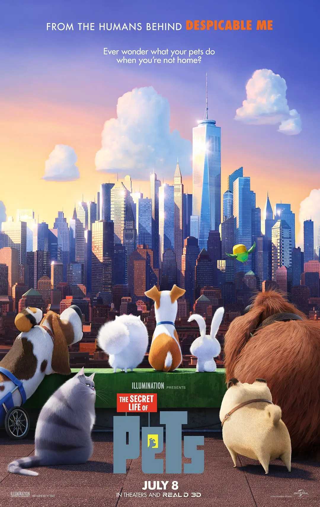 《The Secret Life of Pets》（爱宠大机密）Ⅰ 4K REMUX 蓝光原盘 外挂字幕