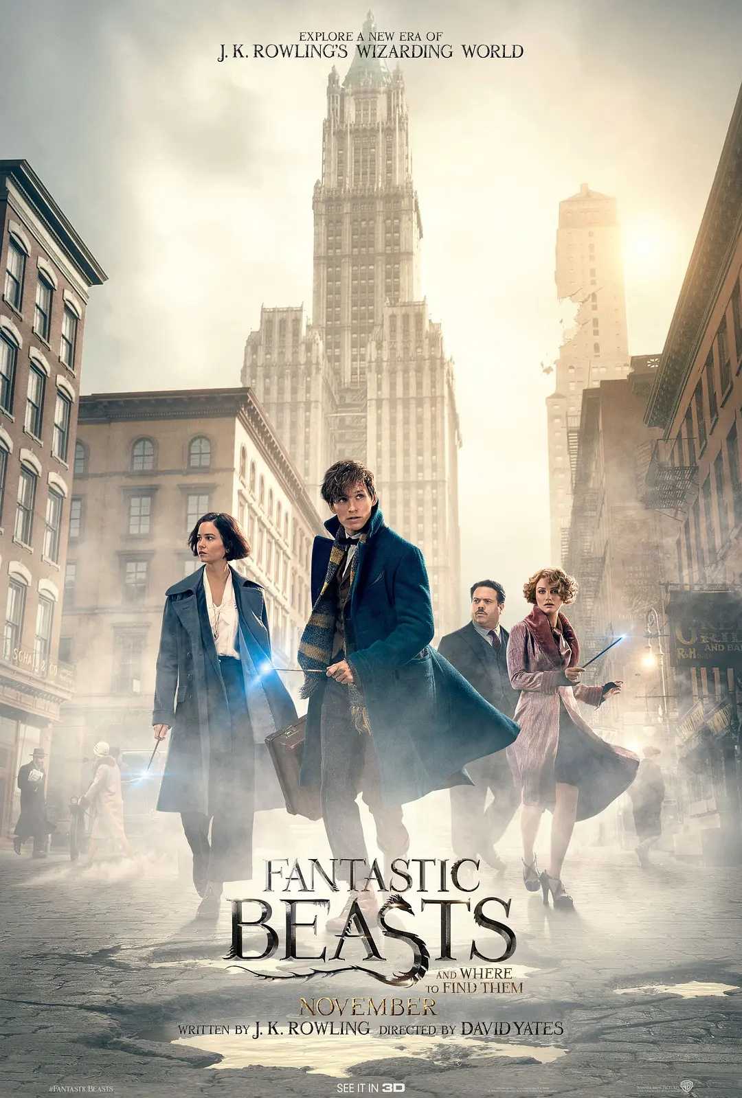 《Fantastic Beasts and Where to Find Them》（神奇动物在哪里）Ⅰ 4K UHD REMUX 蓝光原盘 内封特效字幕