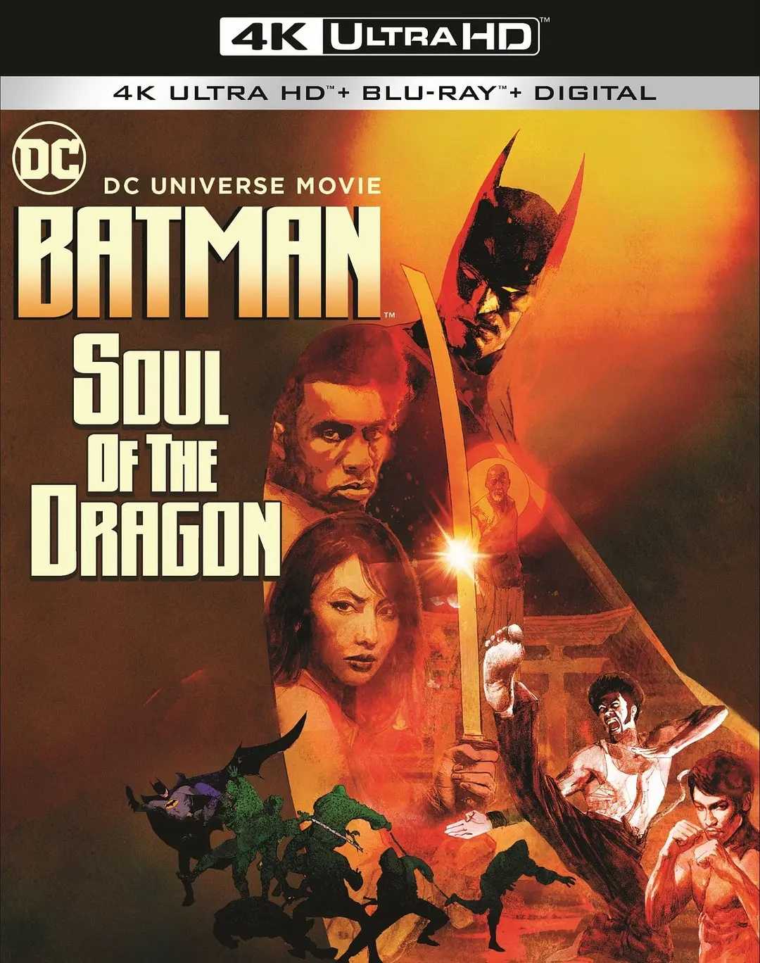 《Batman：Soul of the Dragon》（蝙蝠侠：龙之魂）4K REMUX 蓝光原盘 外挂字幕