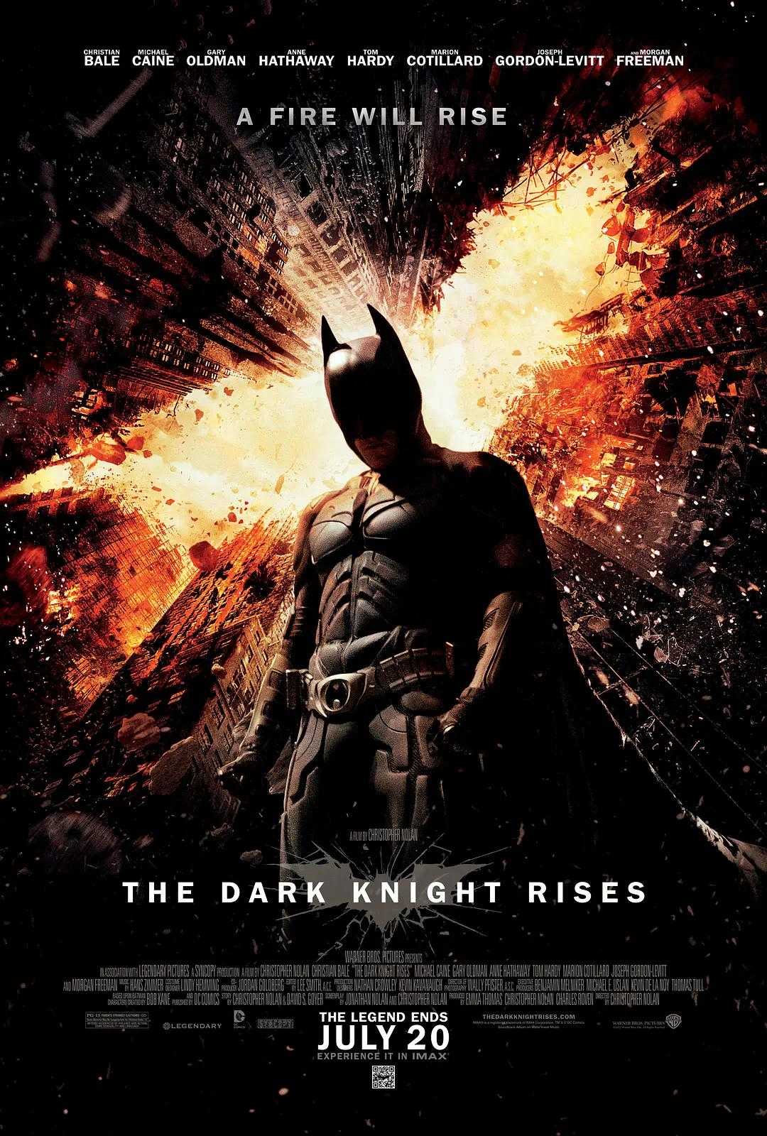 《The Dark Knight Rises》（蝙蝠侠：黑暗骑士崛起）Ⅲ 4K REMUX 蓝光原盘 外挂字幕