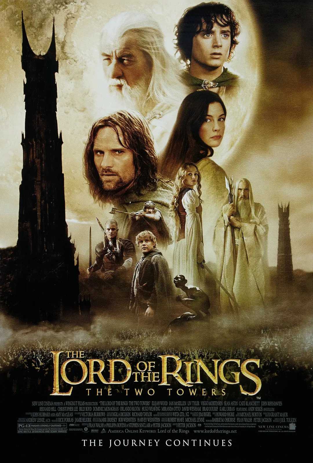 《The Lord of the Rings：The Two Towers》（指环王：双塔奇兵）Ⅱ 4K REMUX 蓝光原盘 内封特效字幕