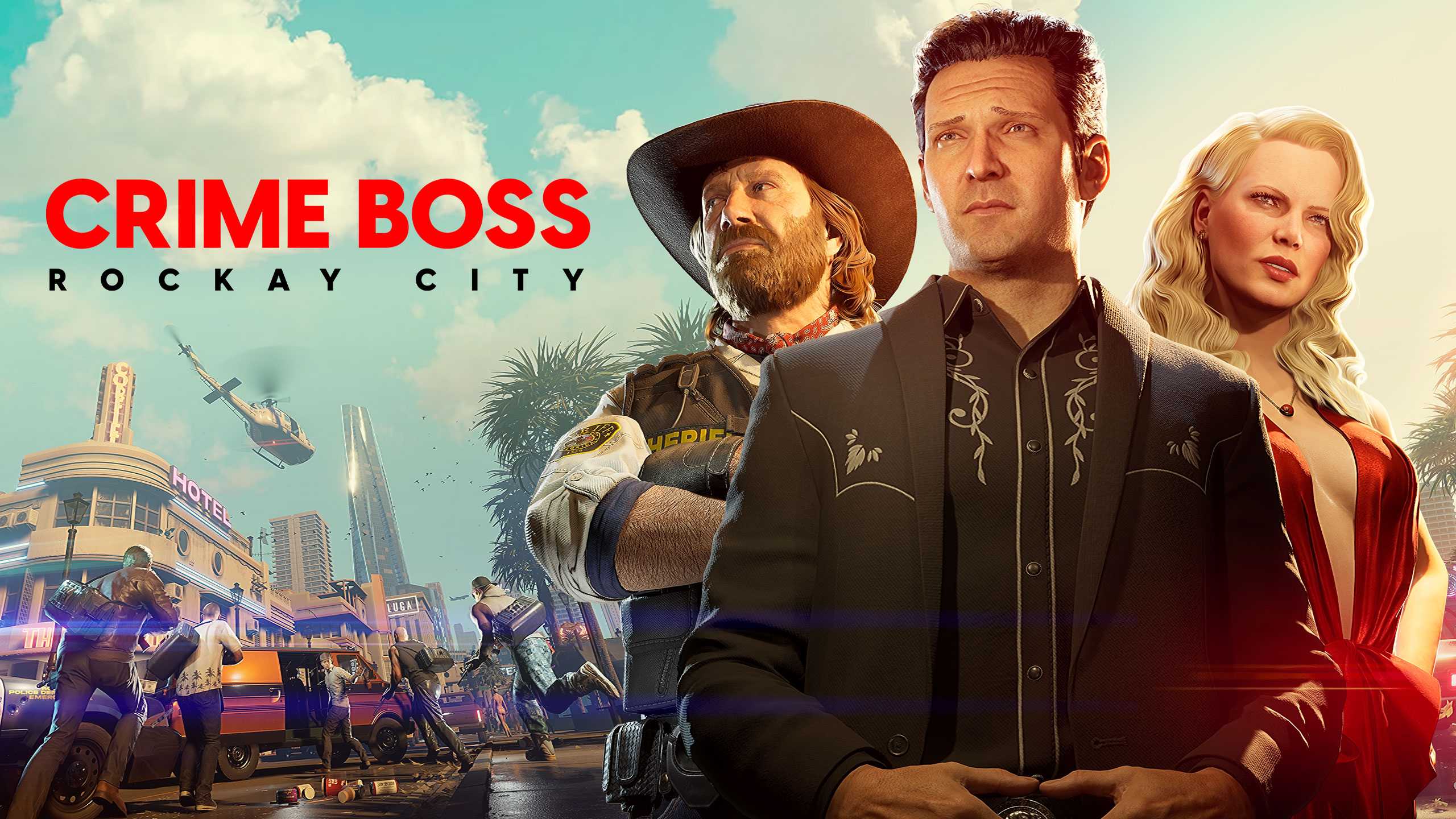 PC第一人称射击游戏《法外枭雄：滚石城 Crime Boss：Rockay City》 解压即玩