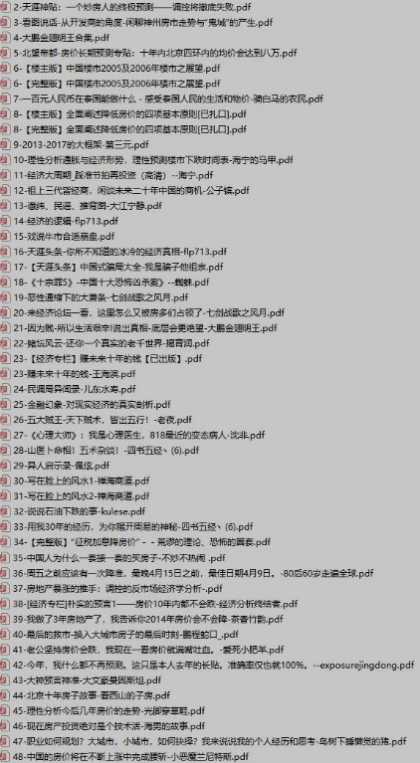 《天涯神贴全集》 [600+篇.PDF] [共17.8GB] [部分需解压]