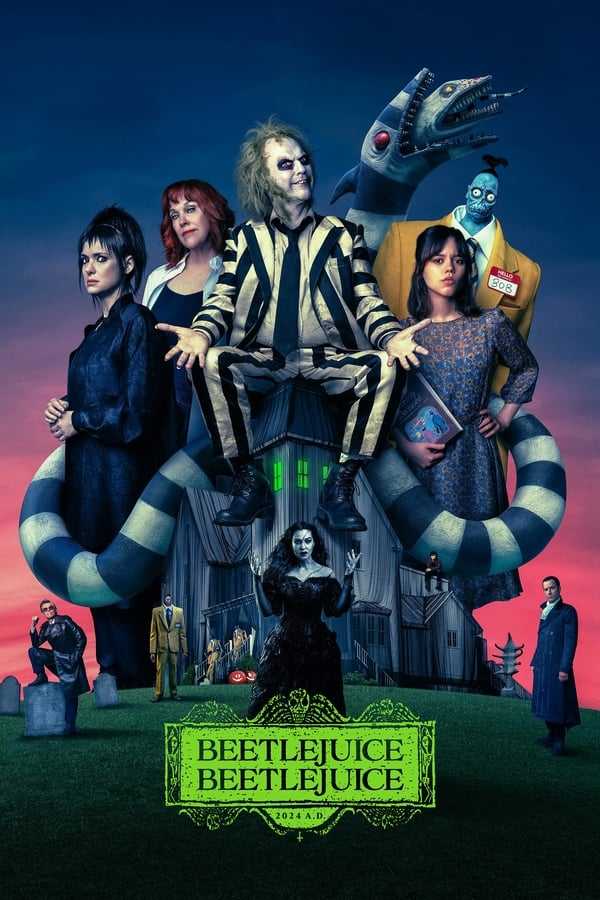 怪奇大法师 Beetlejuice Beetlejuice (2024)  [1080P]  [外挂中文字幕]