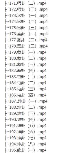 学懂易经64卦视频208集