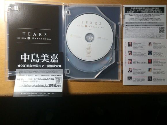 《Tears》中島美嘉 2014专辑  [FLAC] [2.26G]